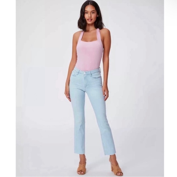 NEW PAIGE LILAC HALTER BODYSUIT - Picture 7 of 7